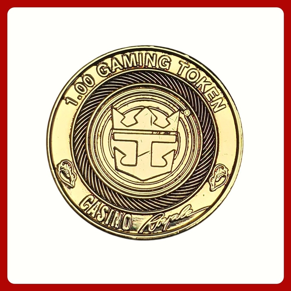 Royal‎ Caribbean Casino Royale 1.00 Gaming Token Gold Coin